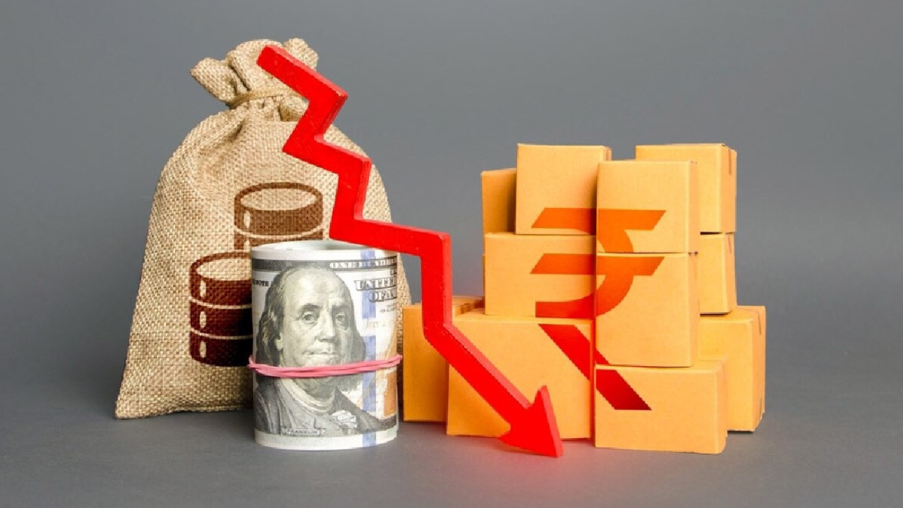 రూపాయి రికార్డు పతనం...  ఒక్క రోజే 48 పైసలు డౌన్...